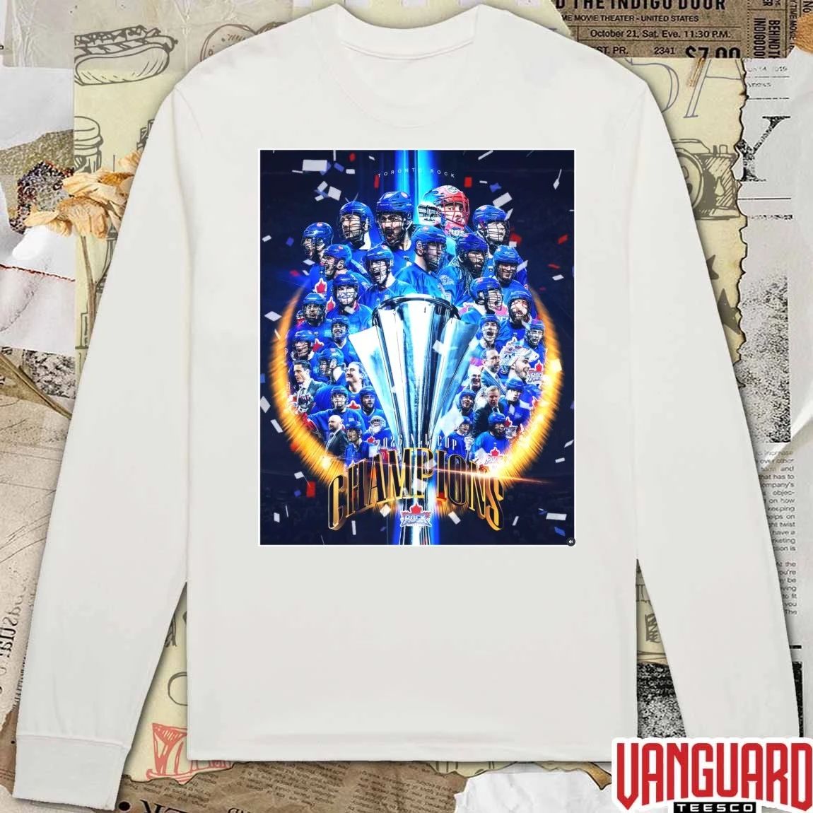 Toronto Rock 2026 NLL Cup Championship Poster t-shirt