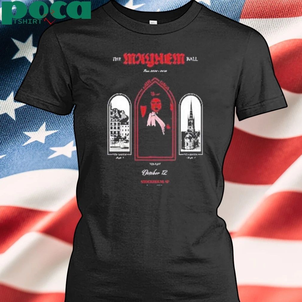 Lady Gaga The Mayhem Ball Tour 2025 2026 Show At Avicii Arena On October 12 2025 In Stockholm shirt