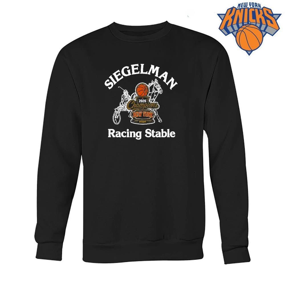 Josh Hart Siegelman Stable Knicks 2026 NBA Champions Racing Stable Parade Shirt