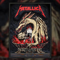 Metallica Chorzow 2026 Poster M72 World Tour by Karol Banach