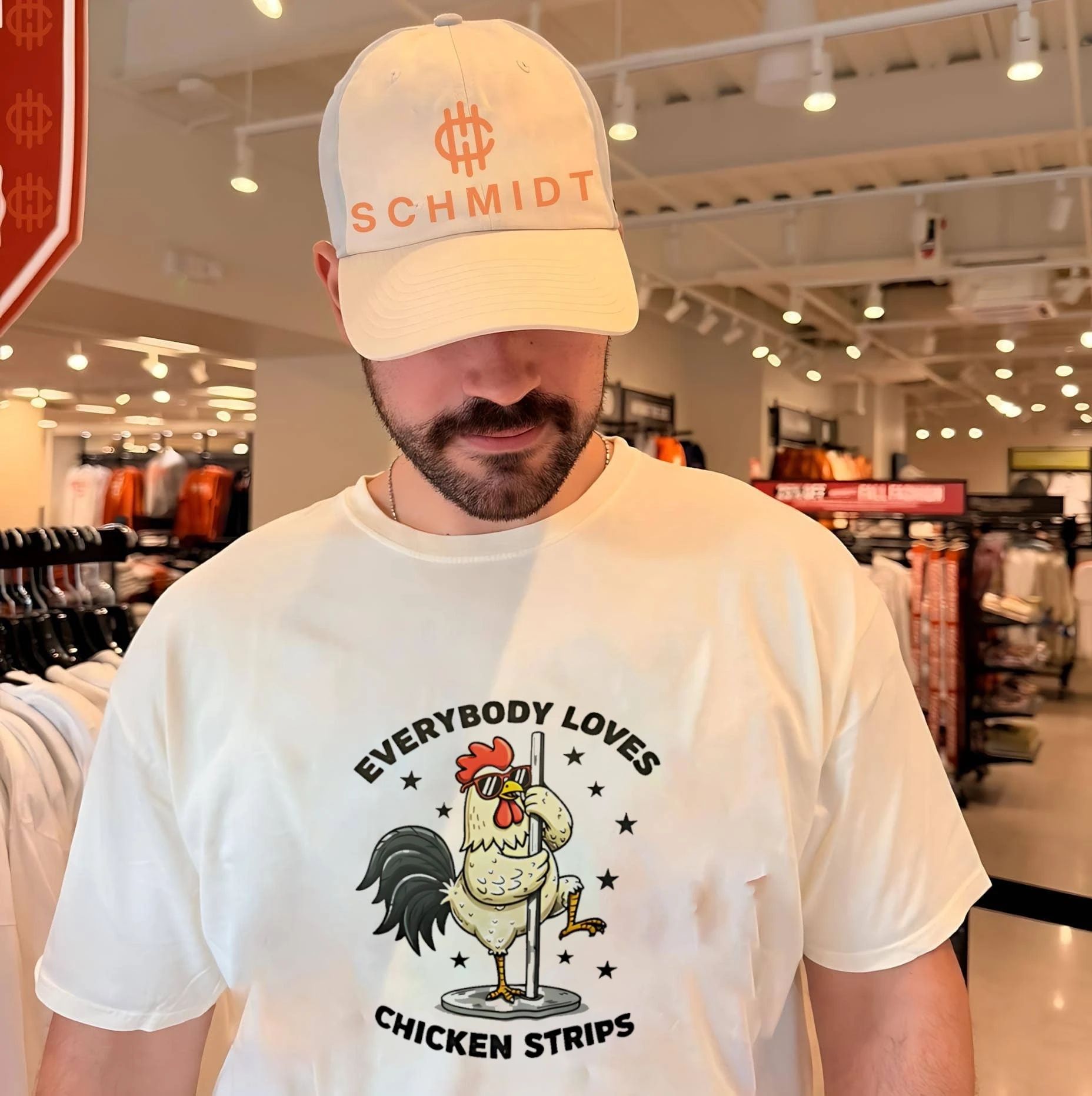 Everybody loves chicken strips funny shirt