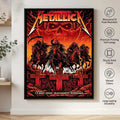 Pop-Up M72 Bucharest 2026 Metallica Poster By Maxx242 In Bucharest Romania At Arena Nationala On May 13 2026 Professional Poster Canvas