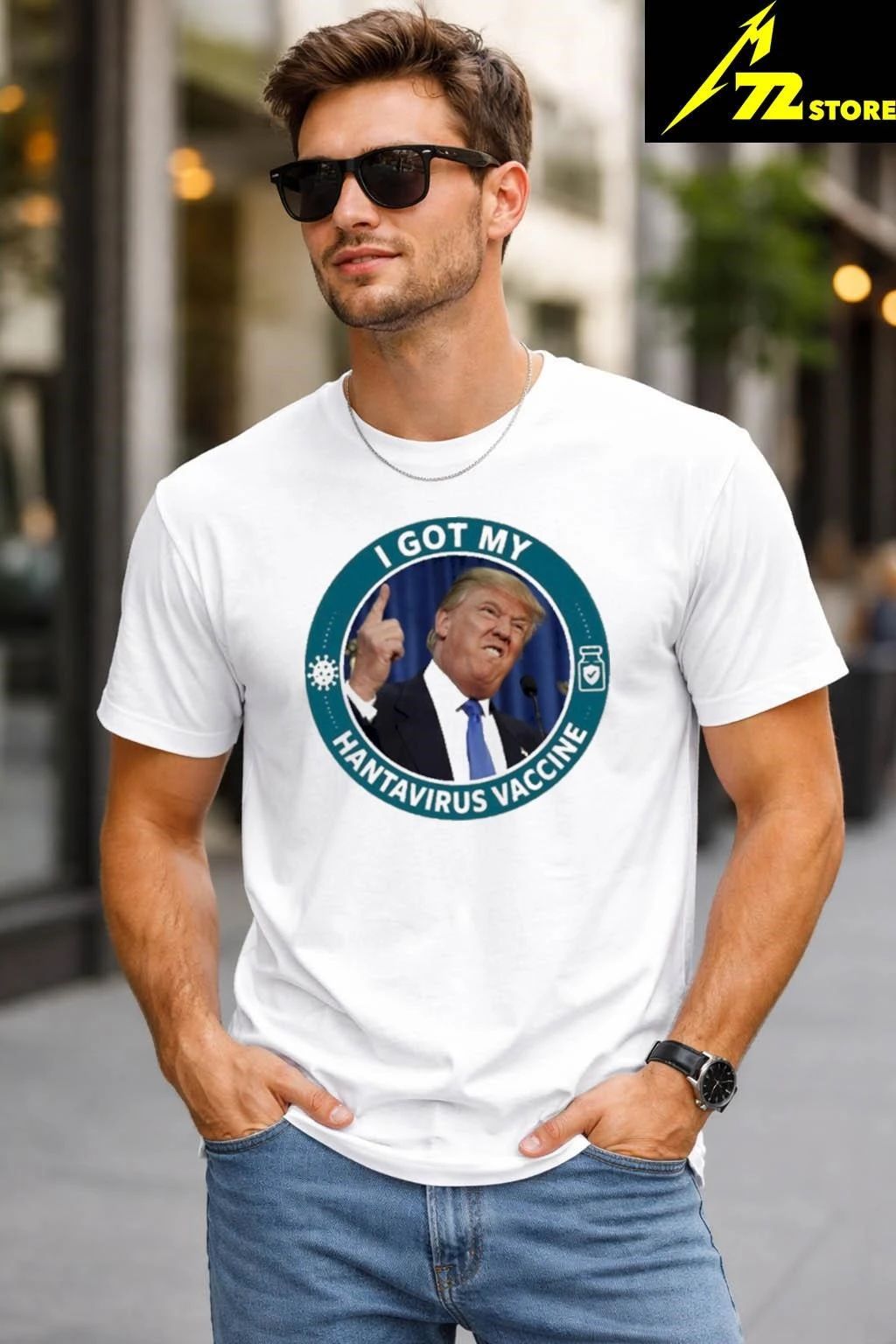 Trump I Got My Hantavirus Vaccine Shirt