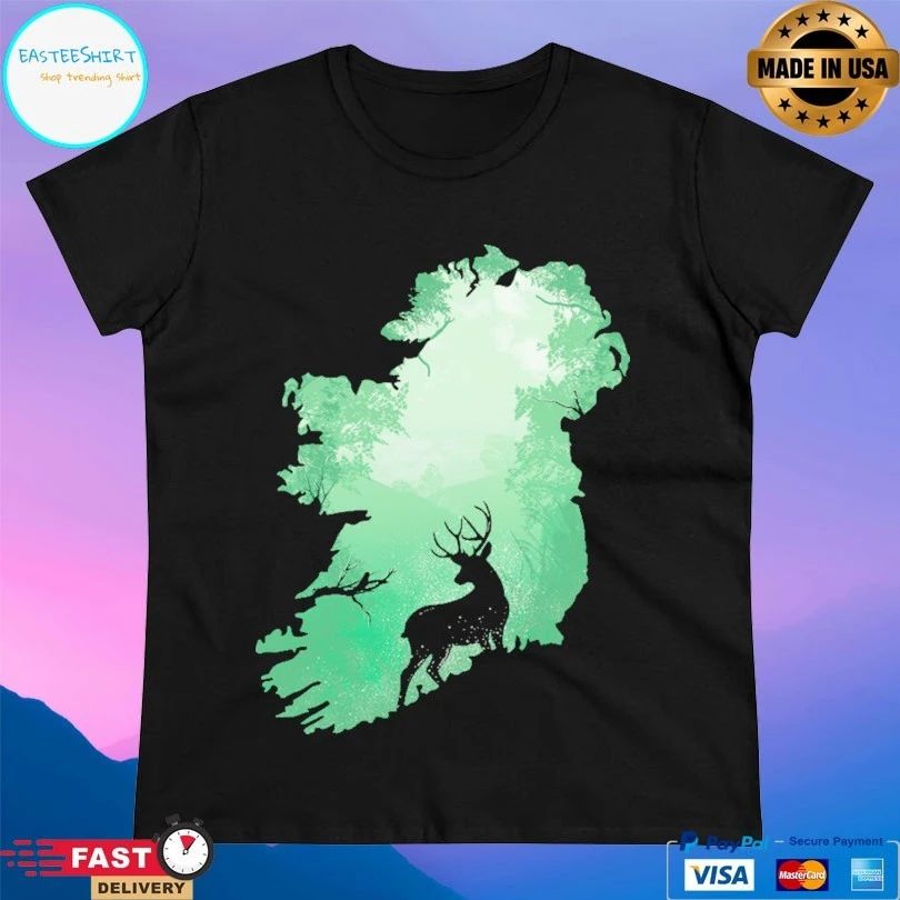 Emerald Isle Silhouette Deer T-shirts