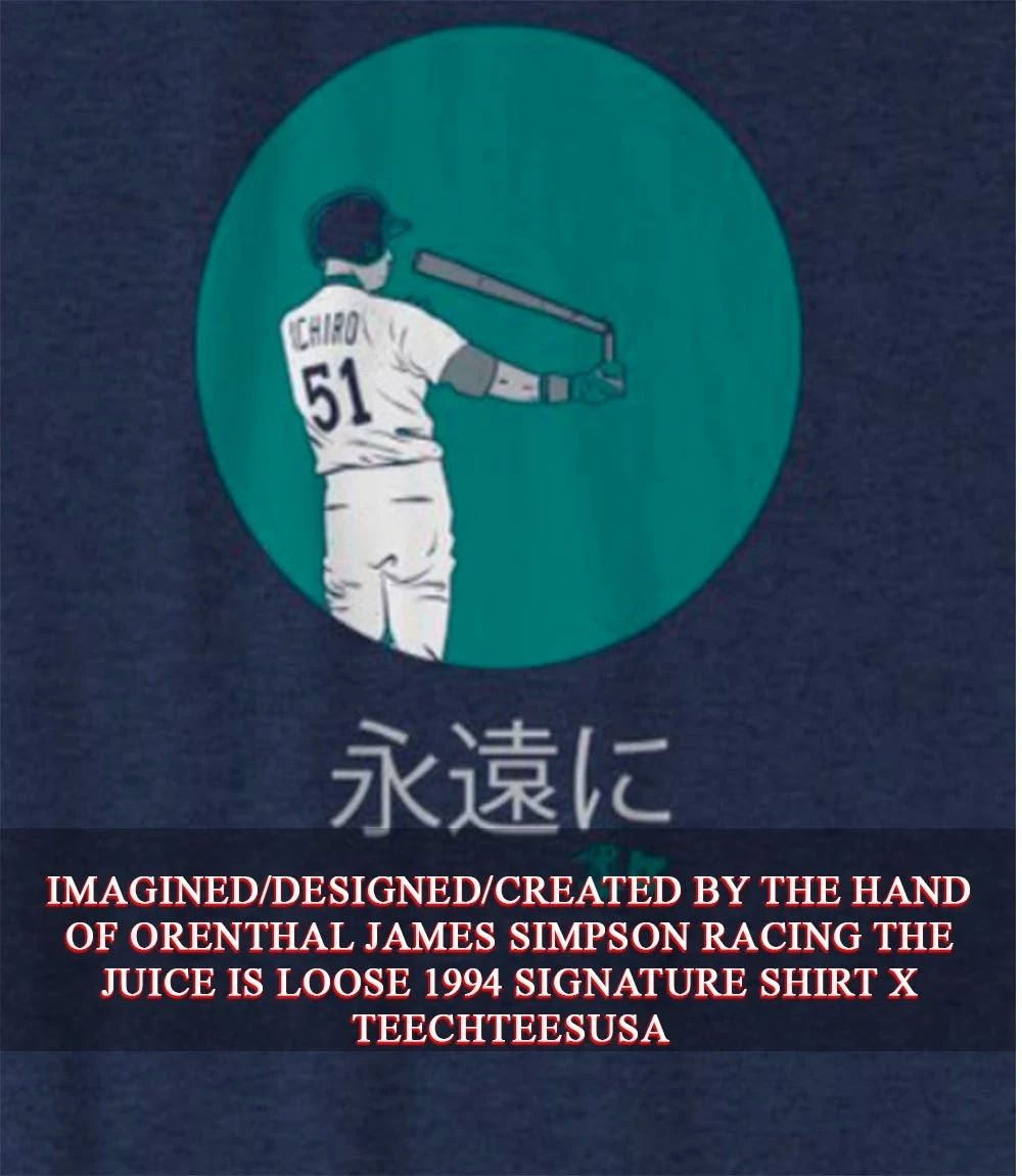 Seattle Mariners Baseball Ichiro Suzuki Japanese shirt