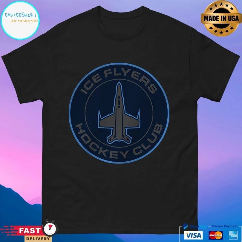 Ice Flyers Hockey Club Logo T-shirts