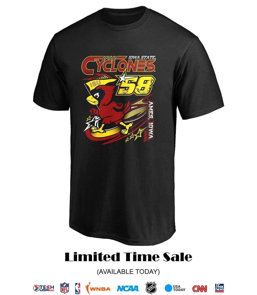 Iowa State Cyclones 58 mascot shirt