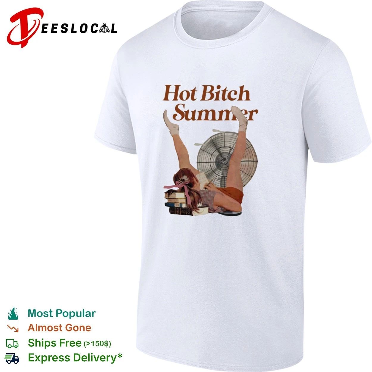 Bitch Summer retro aesthetic T-shirt
