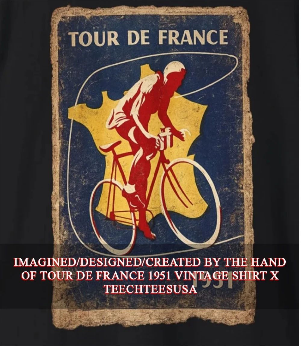 Tour de France 1951 vintage shirt