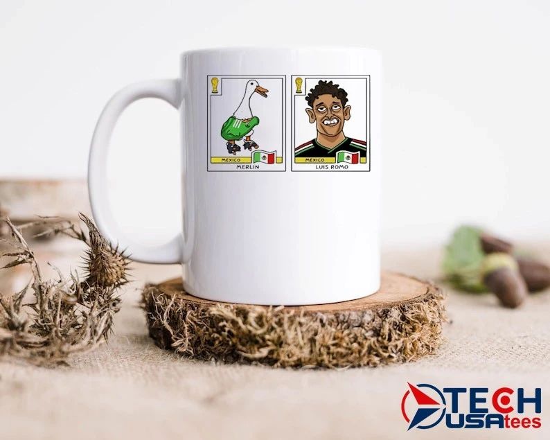 Merlin and Luis Romo Mexico National Team World Cup Soccer 2026 shirt