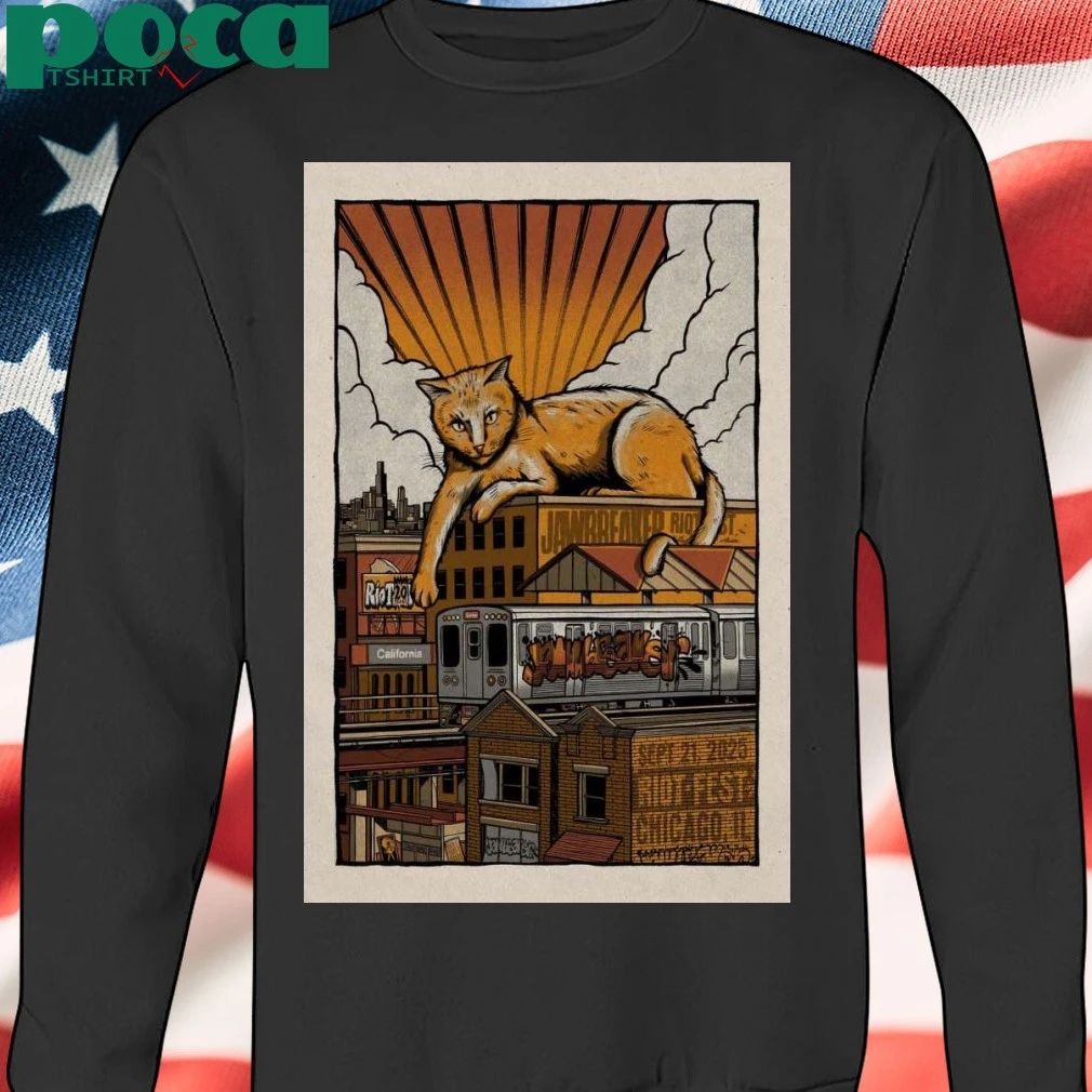 Jawbreaker Douglass Park Chicago Concert Sept 21 2025 Poster T-shirt