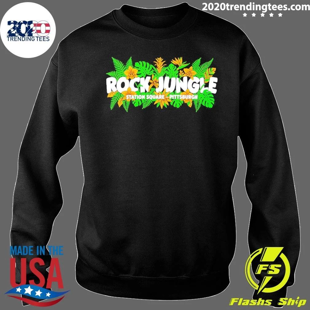 Rock Jungle Station Square Pittsburgh Tropical Shirt