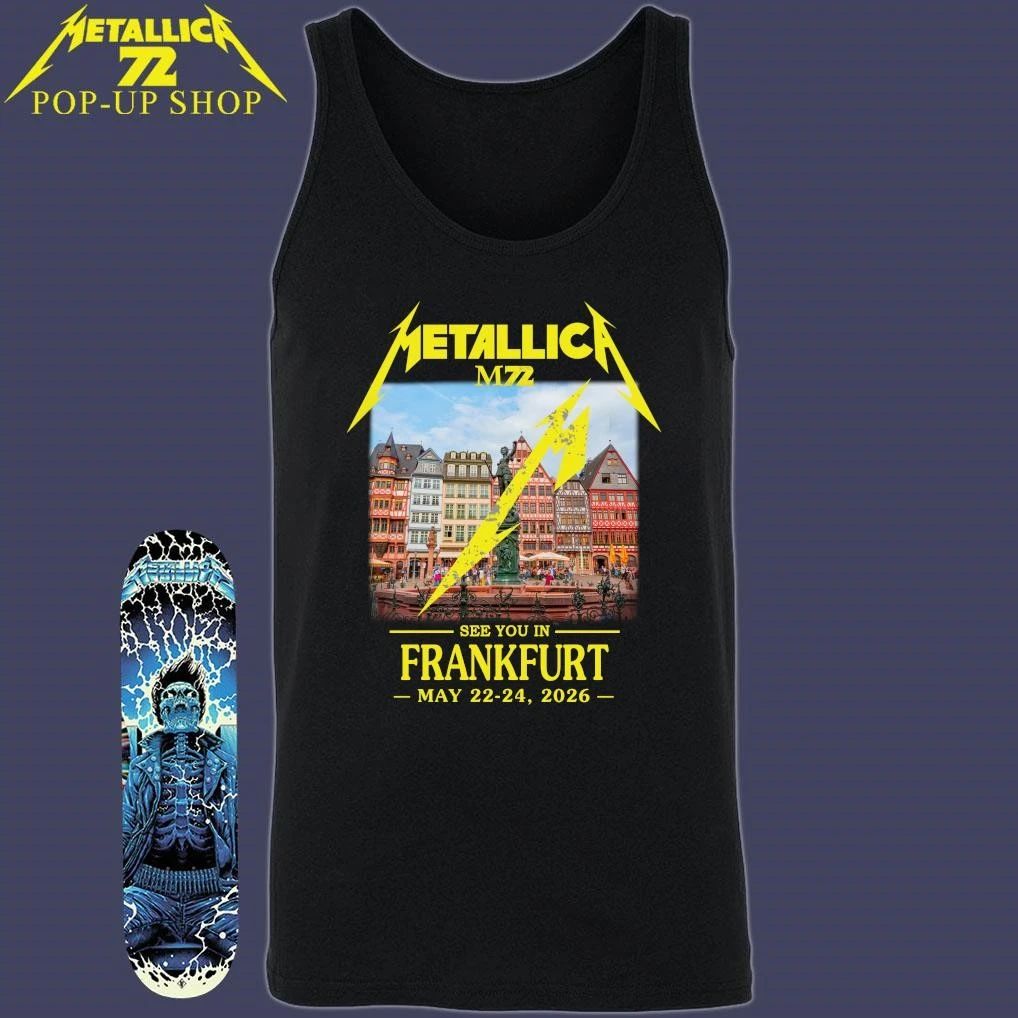 Metallica M72 See You In Frankfurt May 22-24, 2026 T-Shirt