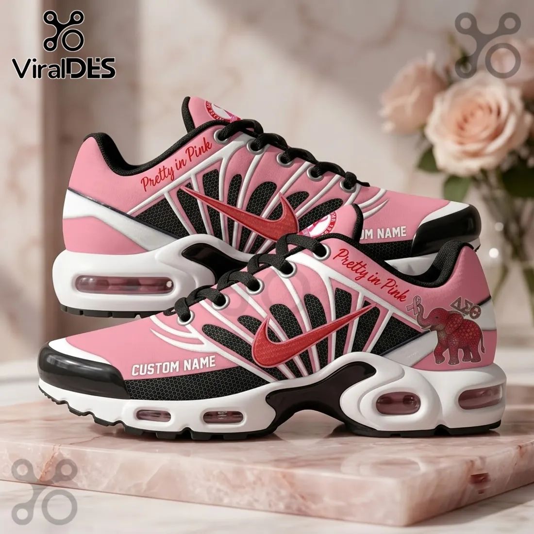 Delta Sigma Theta Pink Breast Cancer Awareness Air Max Plus