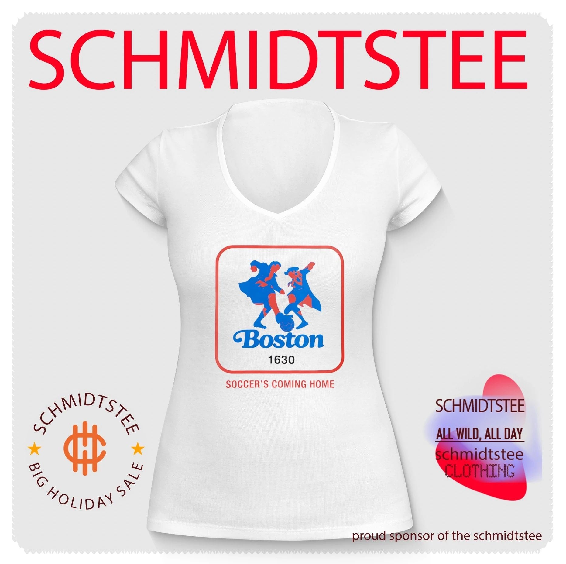 Boston 1630 Soccer’s Coming Home Road Trip shirt