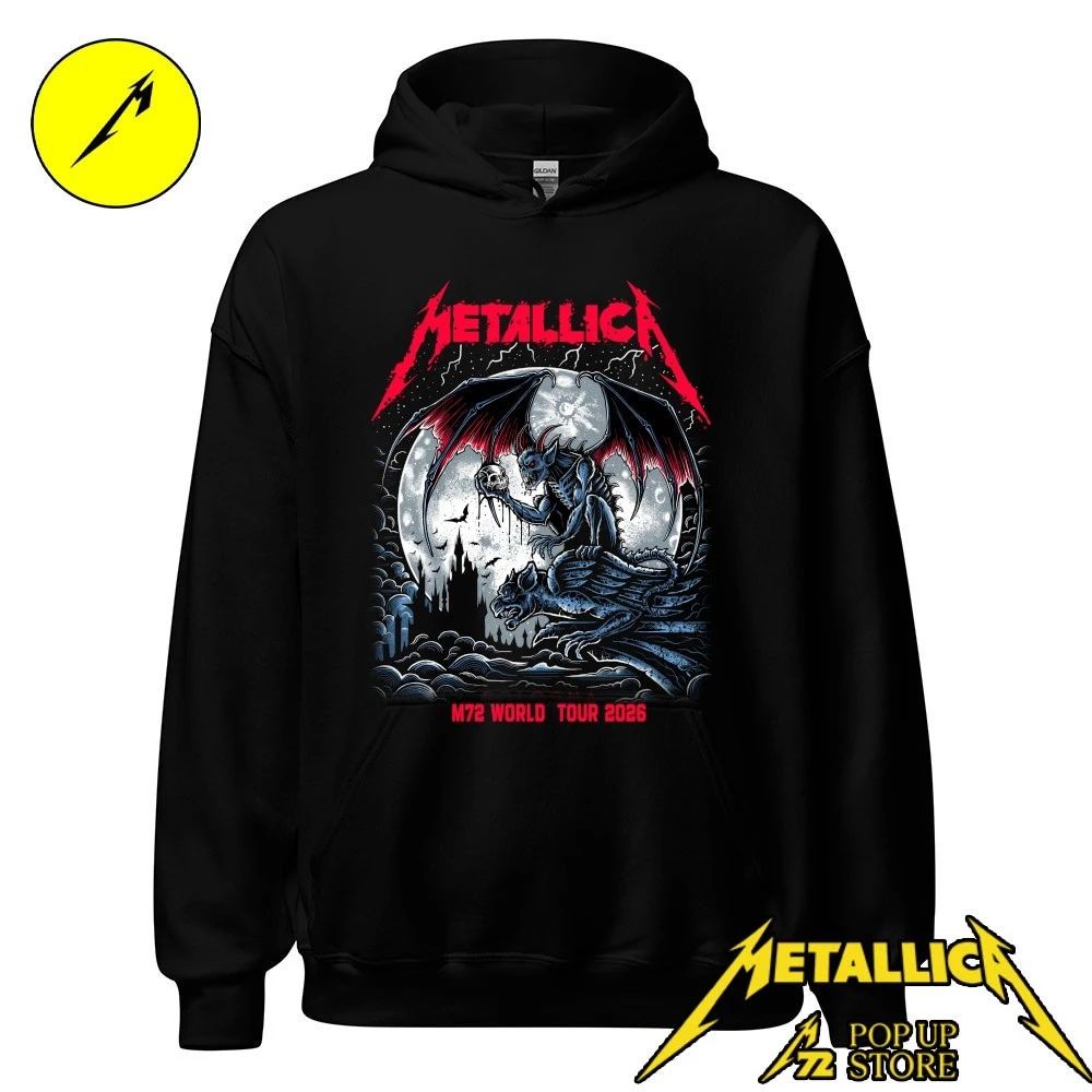 Metallica Pop-Up Store Bologna 2026 – Maglietta Limited Edition Gargoyle Art