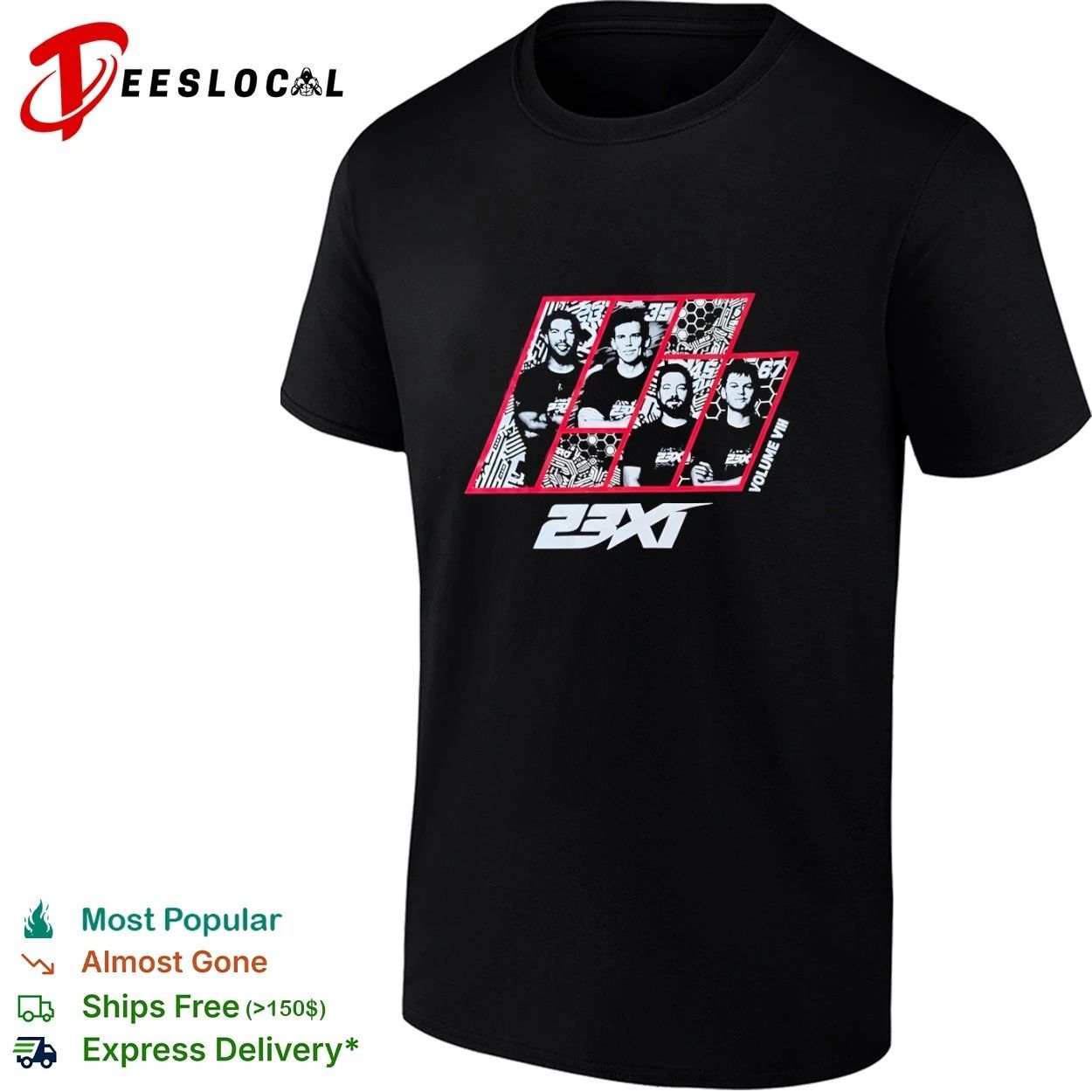 23XI Racing Volume VII NASCAR Bubba Wallace T-shirt