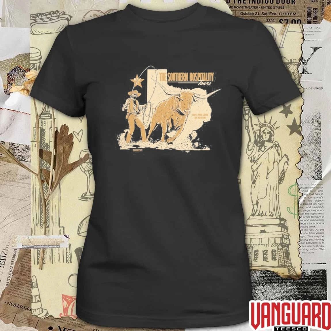 Whiskey Myers Pop Up Shop Tees The Southern Hospitality Tour in Austin May 17, 2026 Event Ceramic t-shirt