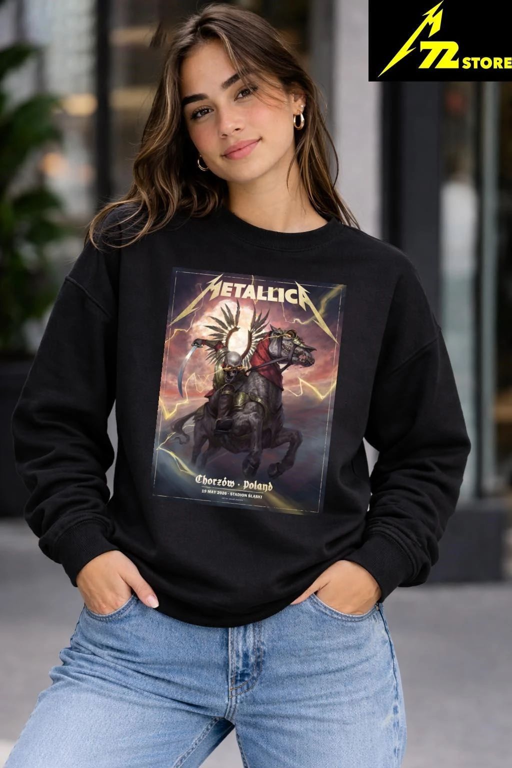 Metallica M72 Chorzow, Poland May, 19 2026 by Jakub Jagado Pop-Up Shop Shirt
