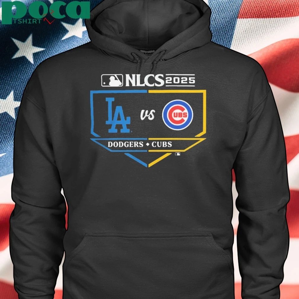 Los Angeles Dodgers Vs Chicago Cubs 2025 NLCS Matchup T-Shirt