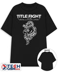 Title fight snake vs leopard shirt