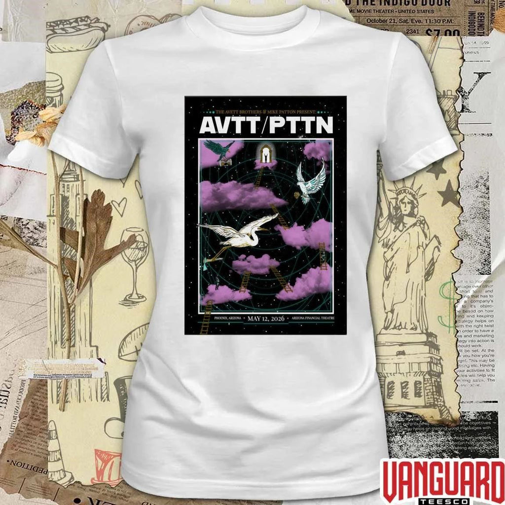 The Avett Brothers The Arizona Financial Theatre in Phoenix AZ May 12 2026 Poster t-shirt