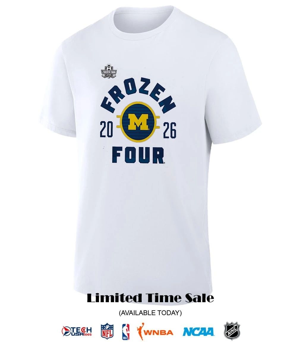 Michigan Wolverines 2026 NCAA Men’s Frozen Four shirt