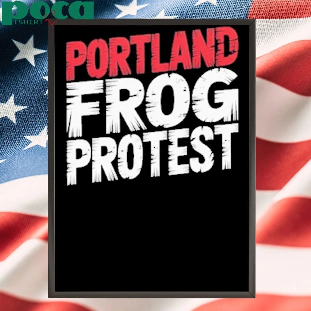Portland-Frog-Protest Portland Against Resist 2025 T-shirt