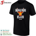 Boulder Elks Ballerz pixel art sports team T-shirt