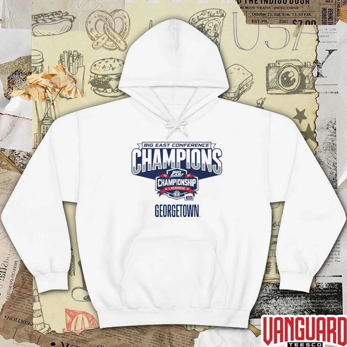 Georgetown Men’s Lacrosse 2026 Big East Conference Champions t-shirt