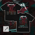 Metallica M72 World Tour 2026 Cardiff Principality Stadium Double Sided Dragon Collectible Tee
