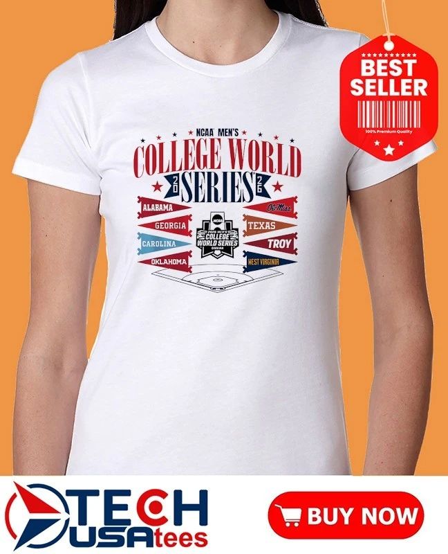 8 Team 2026 NCAA Men’s College World Series Field shirt