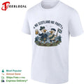 No Scotland No Party Funny Duck Scottish Pride T-shirt