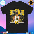 Michigan Wolverines Men’s Basketball Morez Johnson Jr The Bodyguard Signature T-shirts