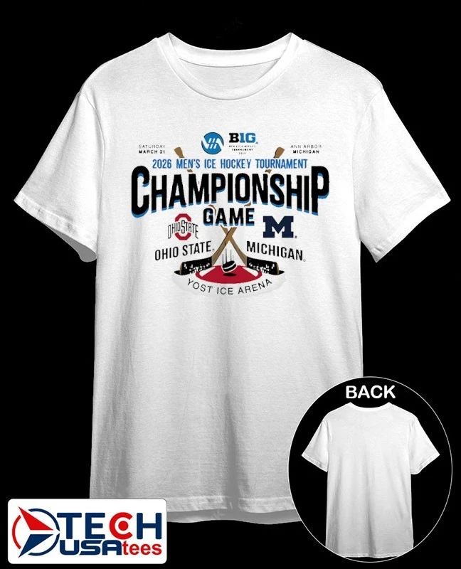 2026 Big Ten Hockey Championship Game Head To Head shirt by bigtenstore