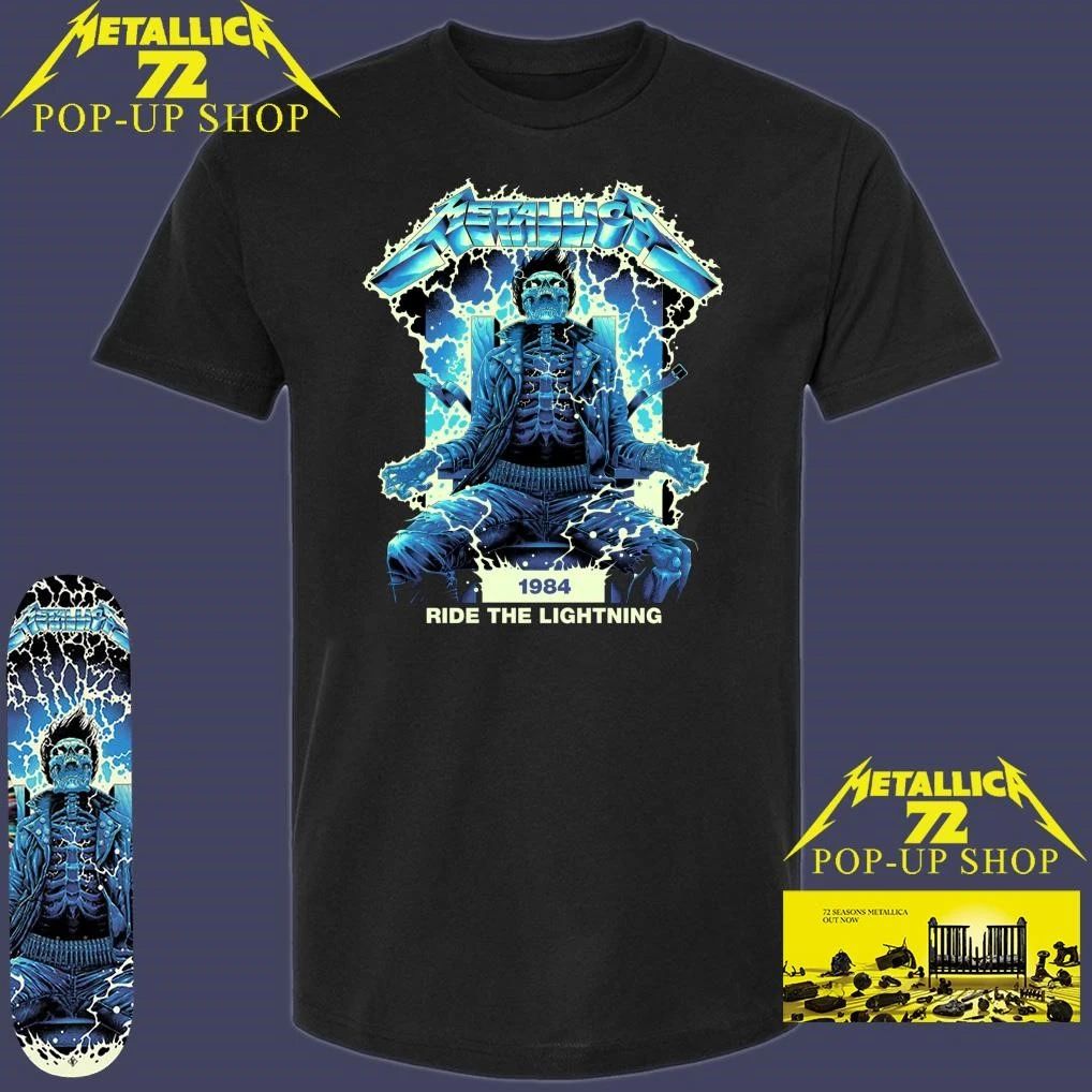 Metallica M72 My Ride The Lightning Pop-Up store T-Shirt