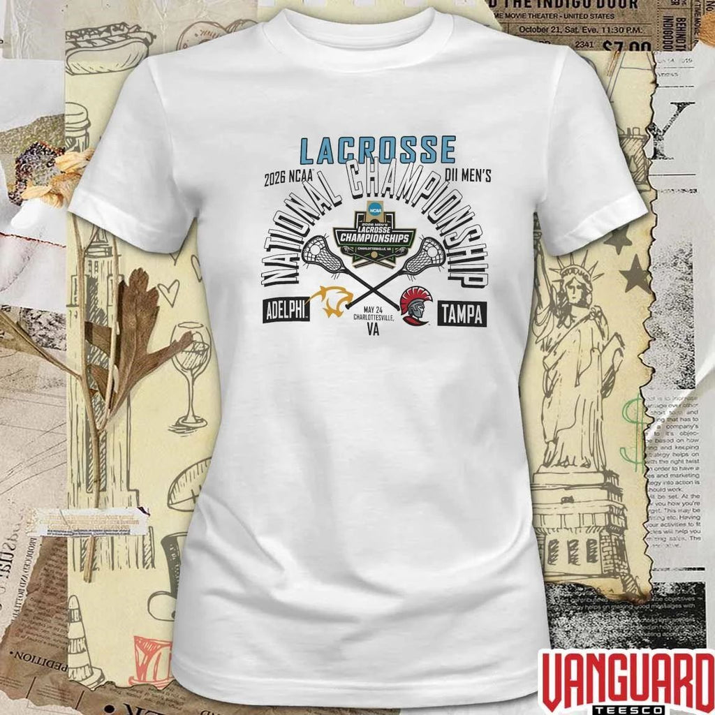 Tampa Spartans Vs Adelphi Panthers 2026 NCAA Division II Men’s Lacrosse Championship May 24 t-shirt