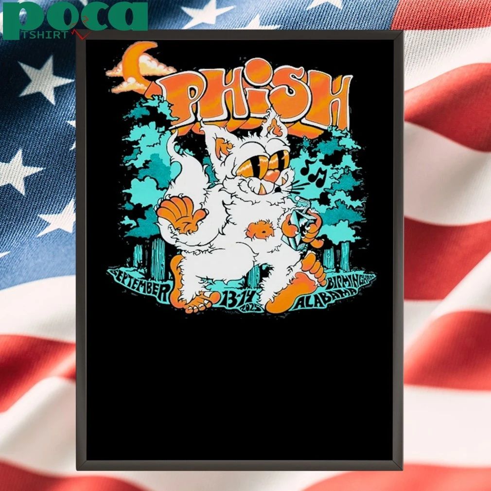 Phish Youth September 2025 Birmingham event T-shirt