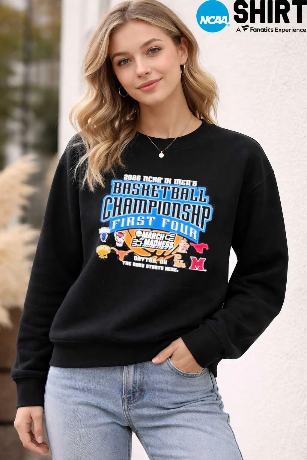 NCAA Champion Unisex 2026 March Madness First Four Dayton T-Shirt