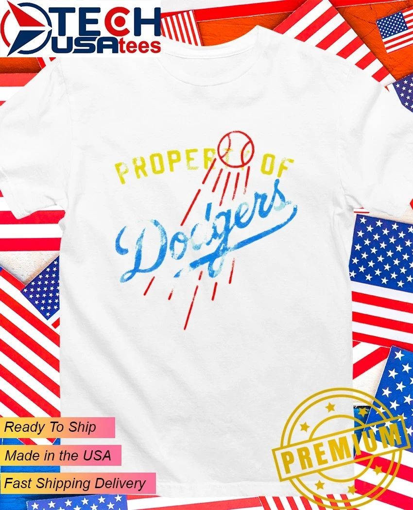 Property of Los Angeles Dodgers Cooperstown shirt