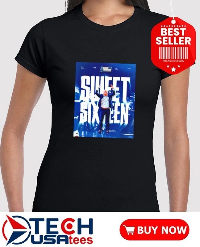 Dan Hurley UConn Huskies 2026 NCAA Men’s Basketball Sweet Sixteen March Madness shirt by uconnnil