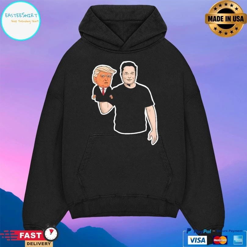 Elon Musk The President And His Puppet T-shirts