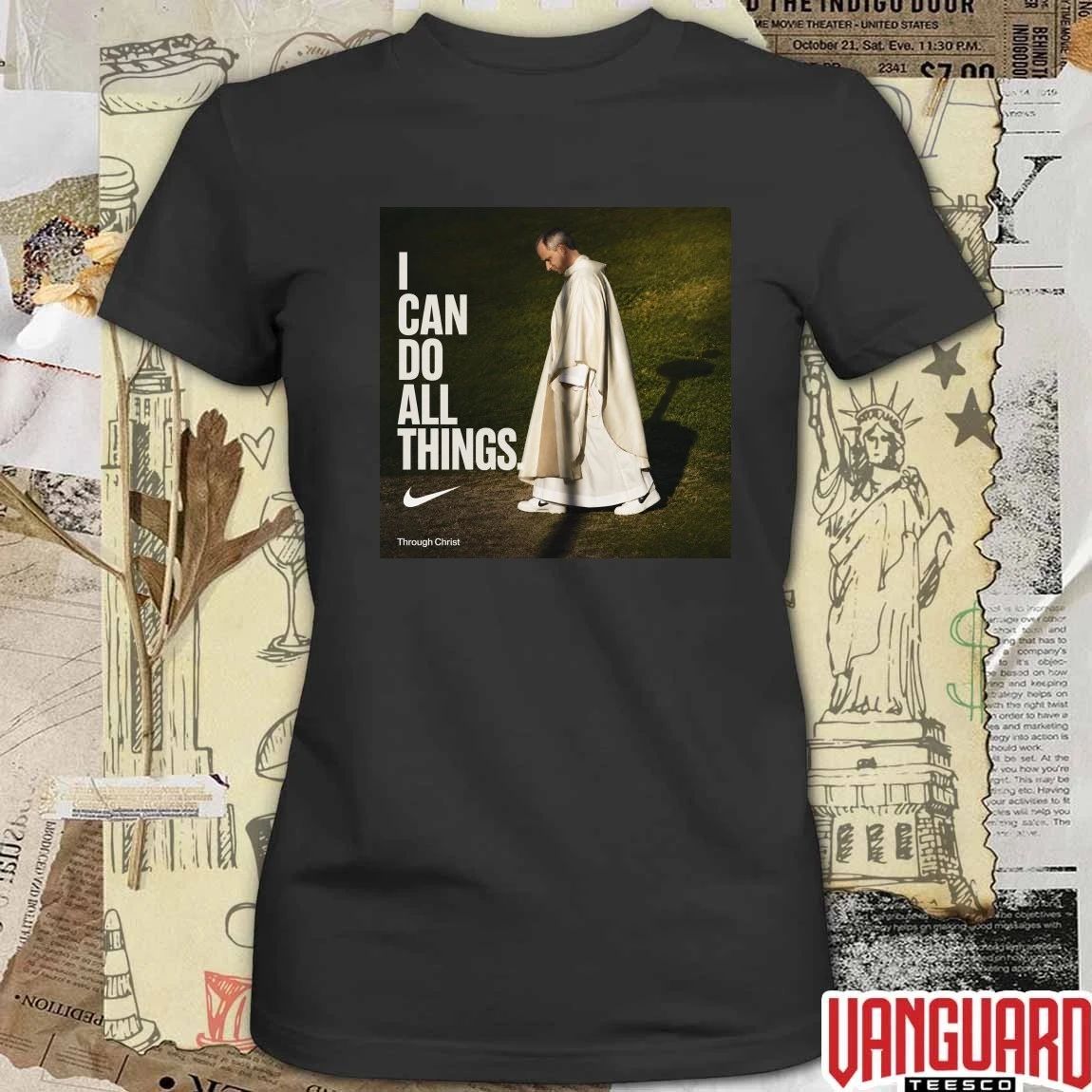 Pope Leo XIV I Can Do All Things 2026 t-shirt