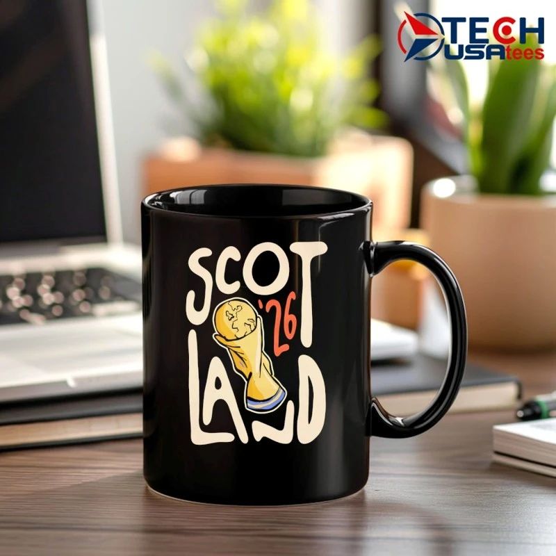 Scotland National Football Team 2026 World Cup Trophy shirt