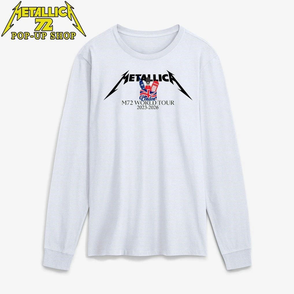 Metallica M72 London England World Tour 2023-2026 T-Shirt