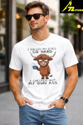 Cow I Rolled My Eyes So Hard Shirt