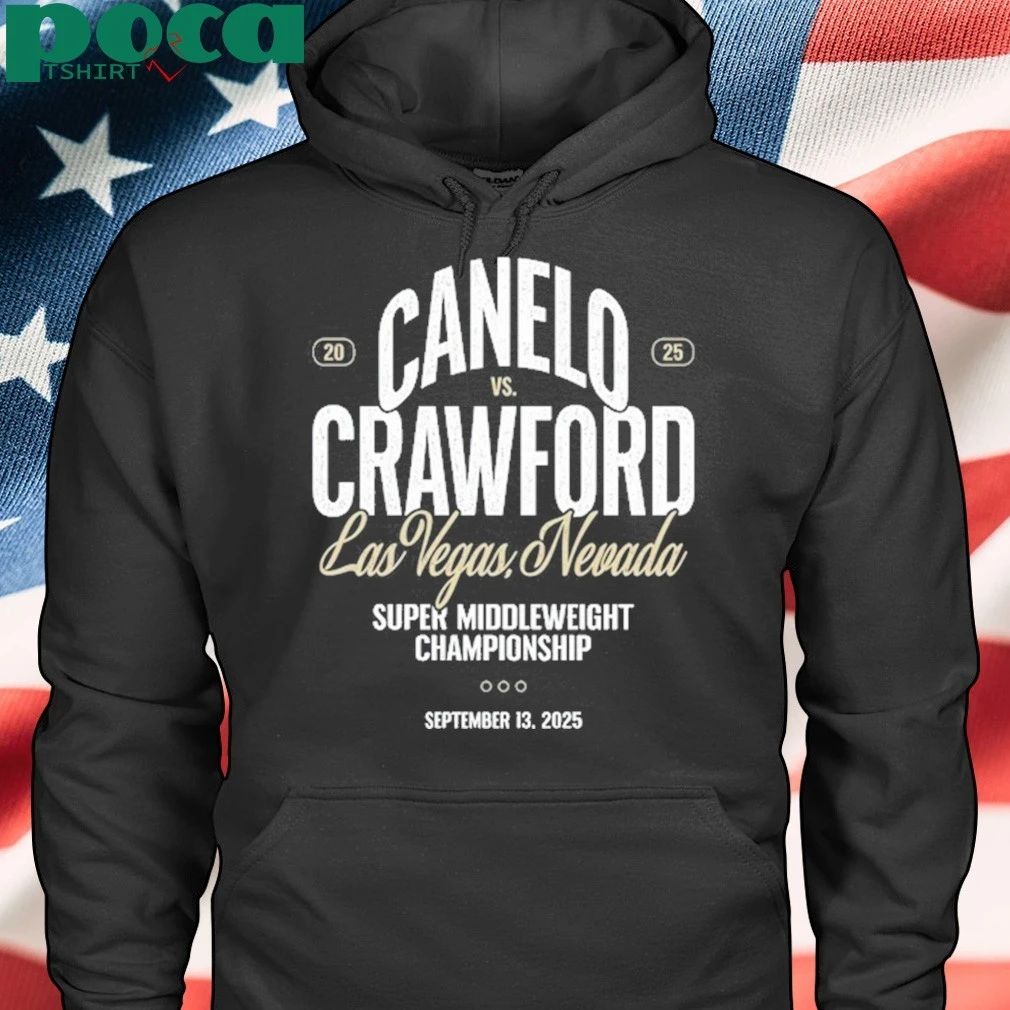 Canelo vs Crawford Super Middleweight Championship T-shirt
