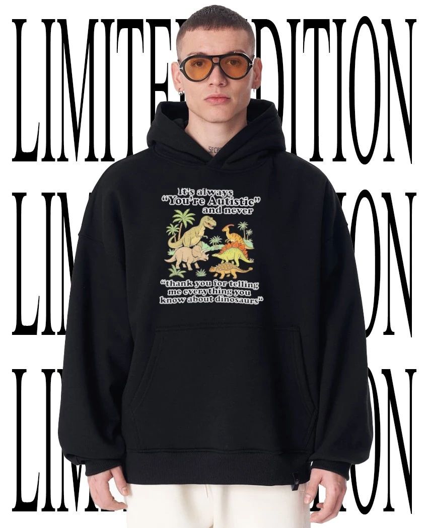 Funny Autistic Dinosaur Special Interest Shirt