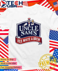 Uncle Sam’s Red White and Brew shirt
