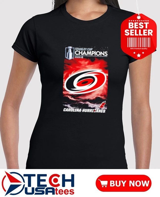 Stanley Cup Champions Carolina Hurricanes 2026 logo shirt